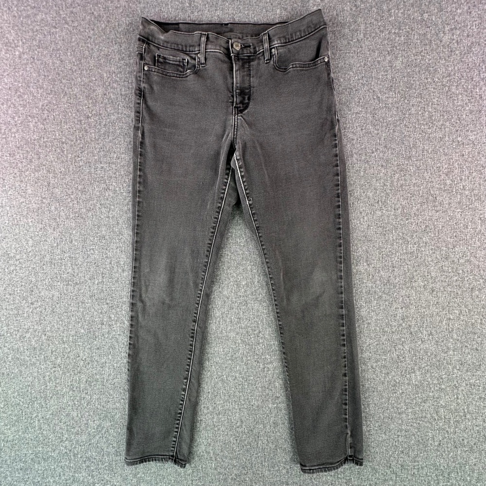 Levi's Jeans Womens 29 711 Skinny Gray Stretch Denim 19626-0829